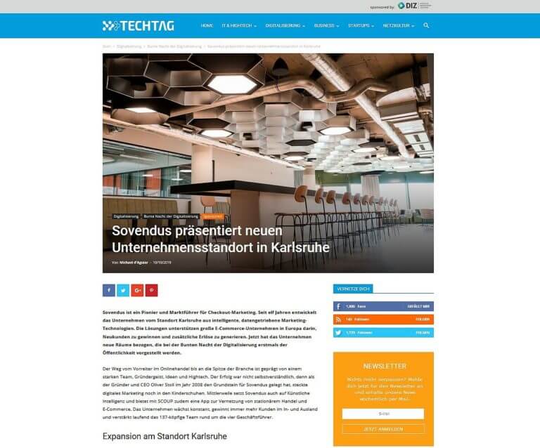 Artikel vom TechTag