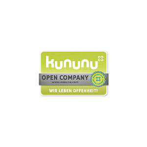 Kununu-Auszeichnung als Open Company - wir lieben Offenheit
